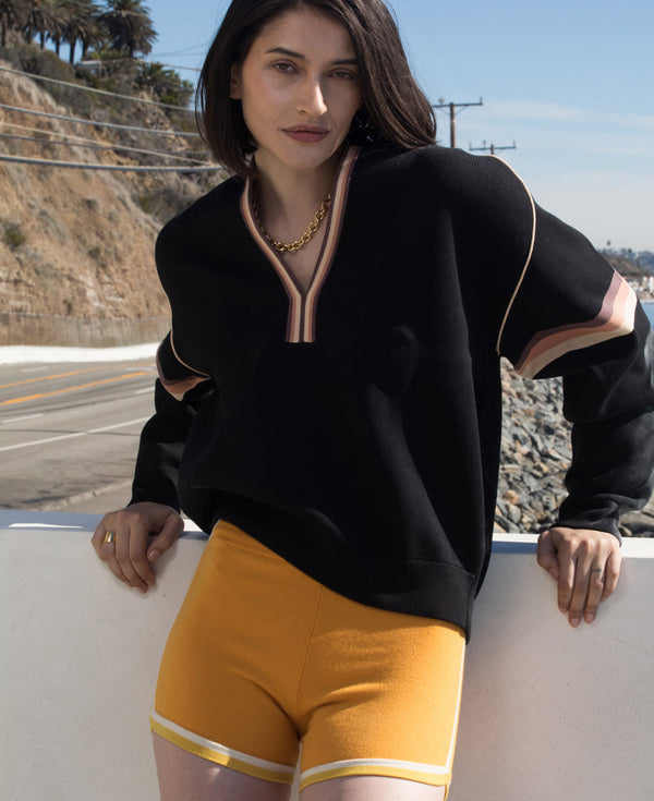 Nagnata RETRO SHORT SAFFRON | LEMON