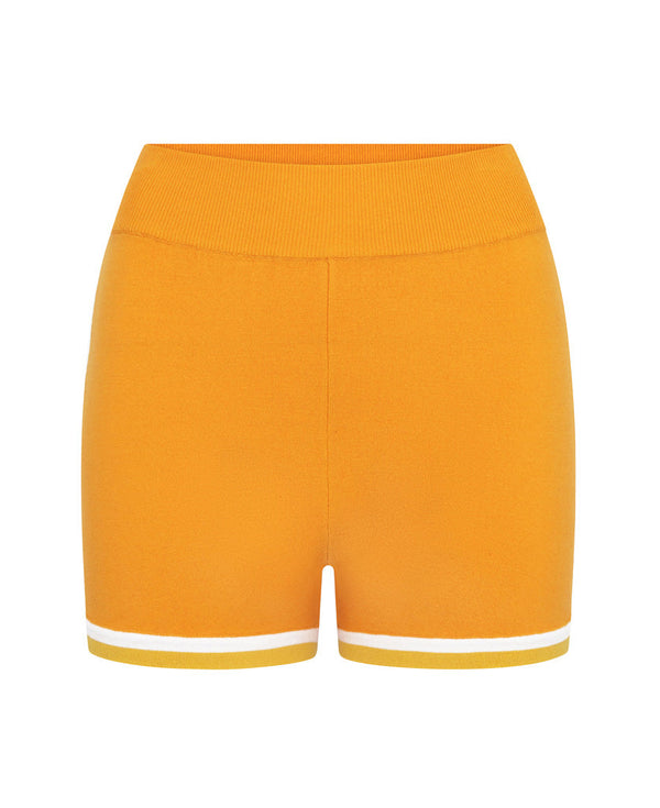 nagnata RETRO SHORT SAFFRON | LEMON