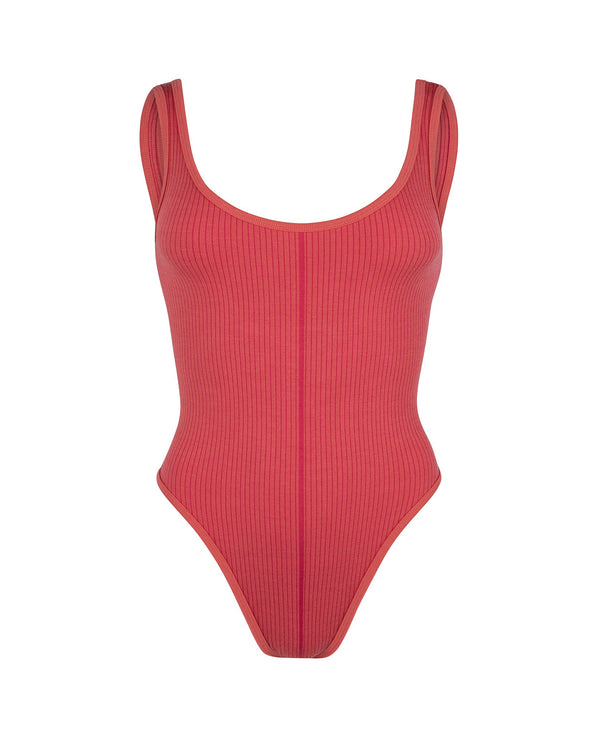 nagnata RIB BODYSUIT HOT PINK | NEON PINK