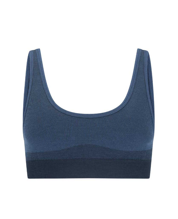 nagnata SCOOP WOOL CROP DENIM