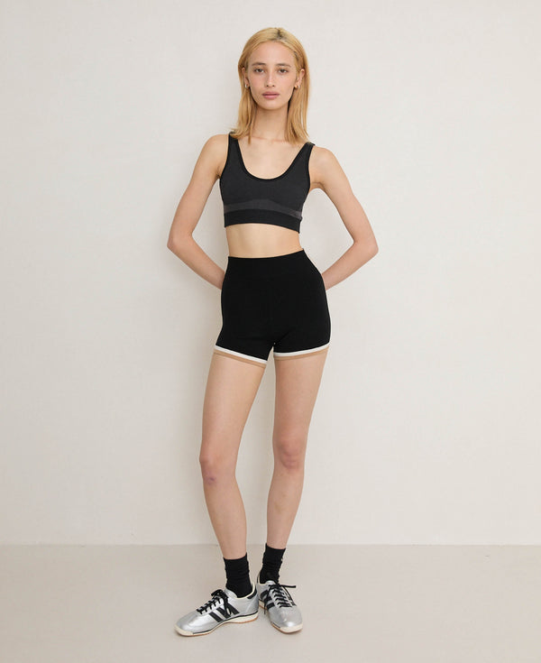 Nagnata SCOOP WOOL CROP OBSIDIAN