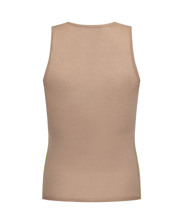 Nagnata SHEER ESSENTIALS TANK NATURAL