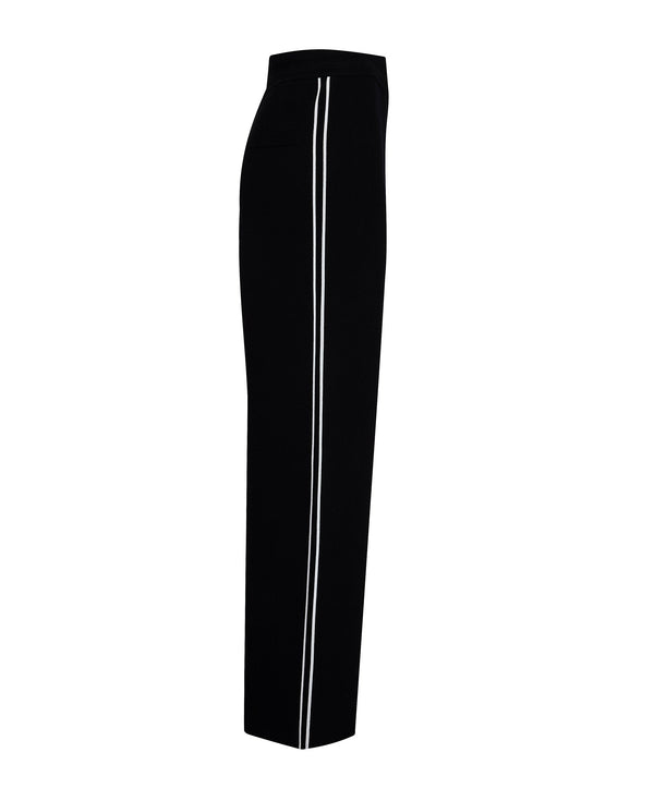 Nagnata SOMA STRIPE PANT BLACK