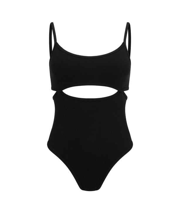 nagnata SPLICE BODYSUIT BLACK