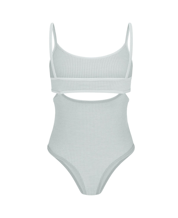 Nagnata SPLICE BODYSUIT SILVER
