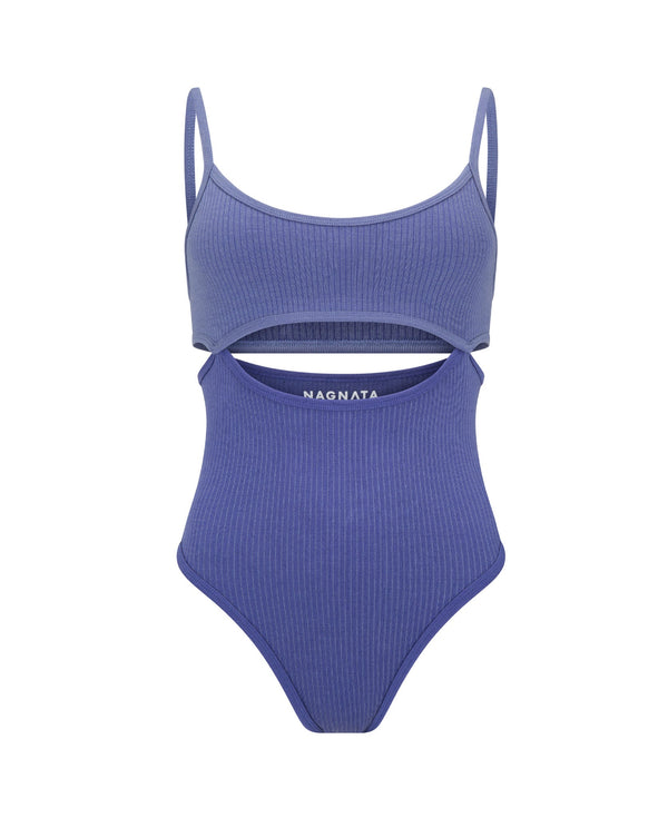 nagnata SPLICE BODYSUIT VIOLET | GRAPEMIST