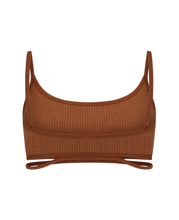 Nagnata SPLICE WOOL BRALET SPICE