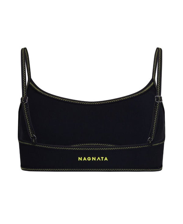 Nagnata SUNDOWN DEMILUNE BRALET BLACK