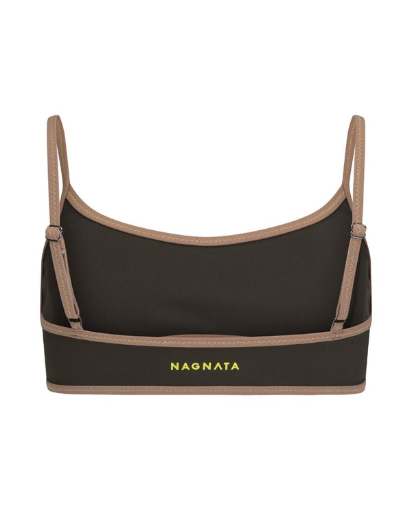 Nagnata SUNDOWN DEMILUNE BRALET CACAO