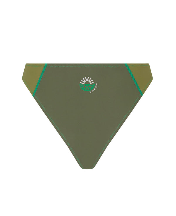 Nagnata SUNDOWN HIGH WAIST BRIEF SEA MOSS