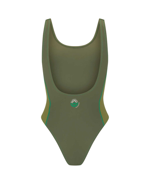 Nagnata SUNDOWN SURF ONE PIECE SEA MOSS