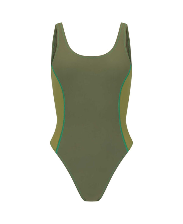 nagnata SUNDOWN SURF ONE PIECE SEA MOSS