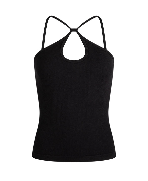 nagnata SURYA WOOL TANK BLACK