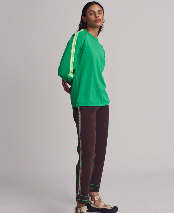 Nagnata SYMBOL TRACK PANT CHOCOLATE