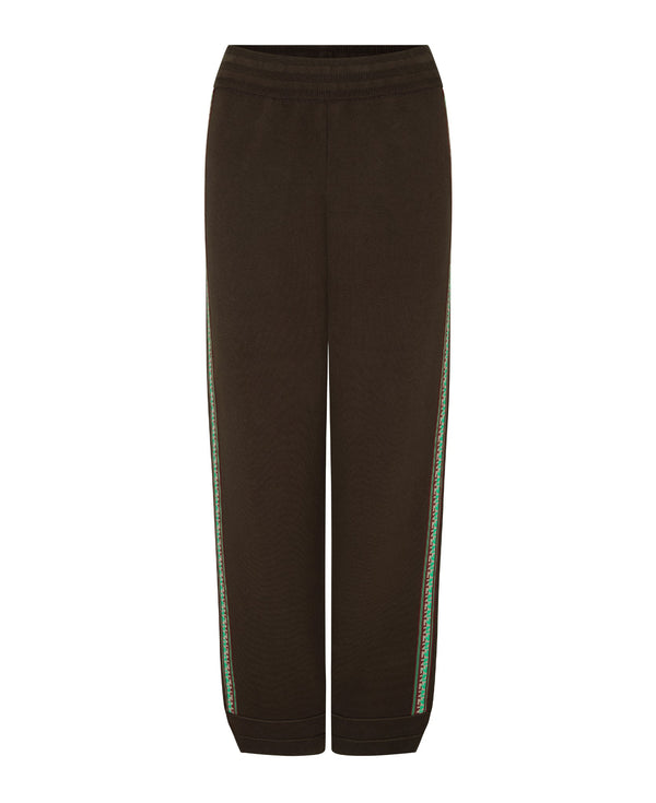 nagnata SYMBOL TRACK PANT CHOCOLATE