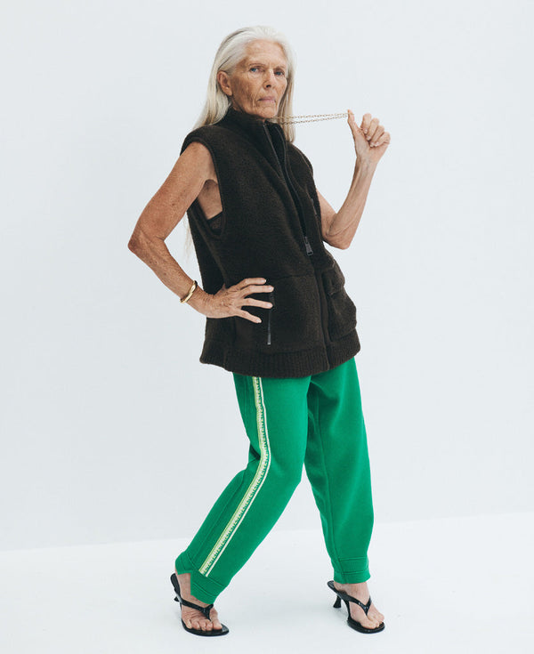 Nagnata SYMBOL TRACK PANT HONEYDEW