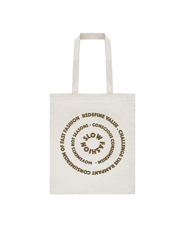 Nagnata TRI-COLOUR LOGO TOTE BAG - TUMERIC TUMERIC