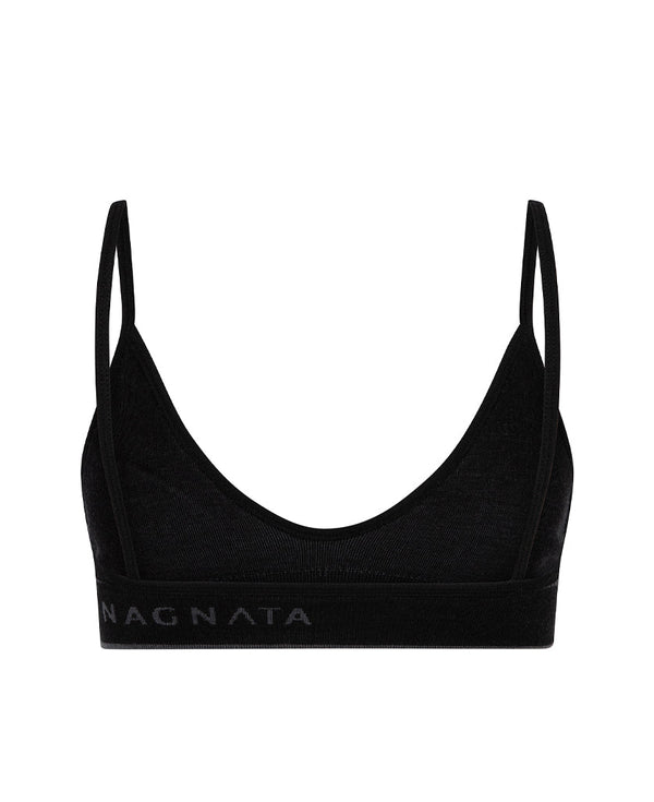 Nagnata TRI RIB BRALET BLACK | CHARCOAL