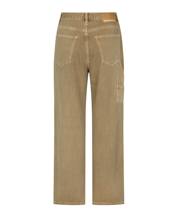 Nagnata VEGETABLE DYE UTILITY JEAN DULL GOLD