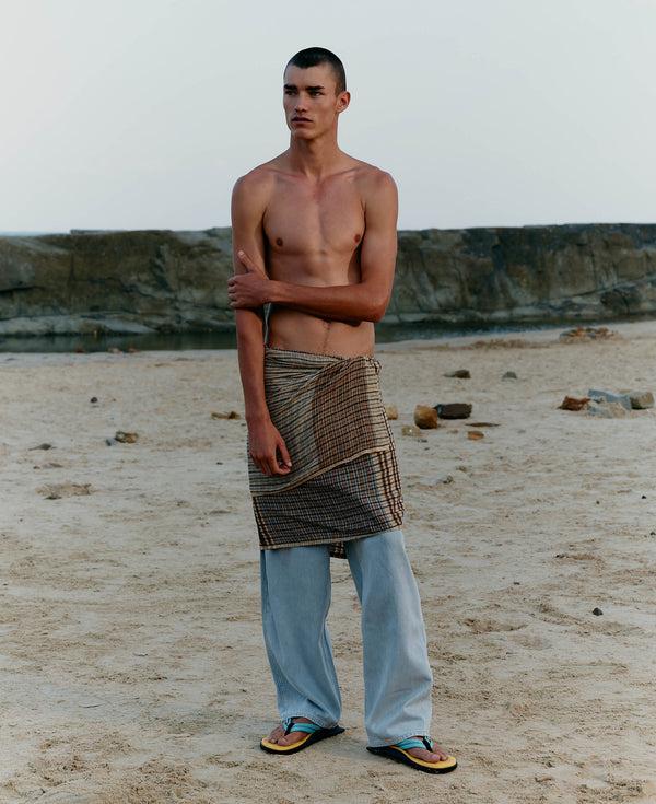 Nagnata VEGETABLE DYE UTILITY JEAN MIST