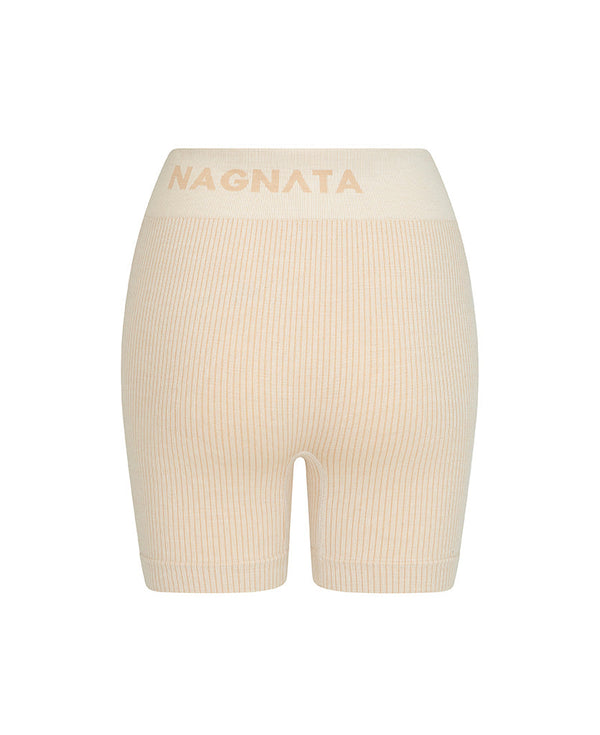 Nagnata YANG WOOL MINI SHORT CREAM