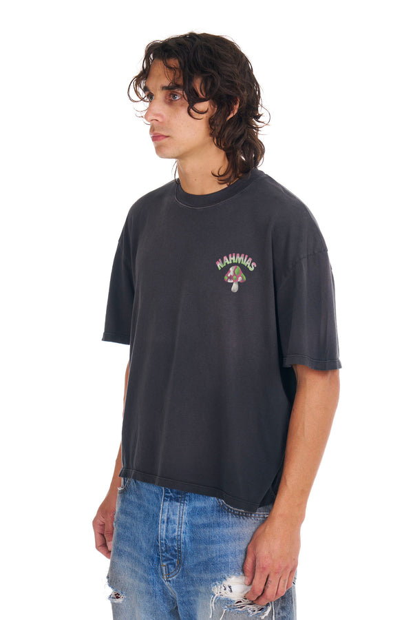 Nahmias California Tripping Boxy T-shirt AGED BLACK