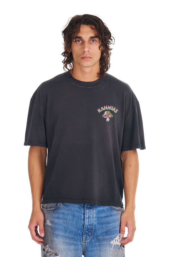 nahmias California Tripping Boxy T-shirt AGED BLACK