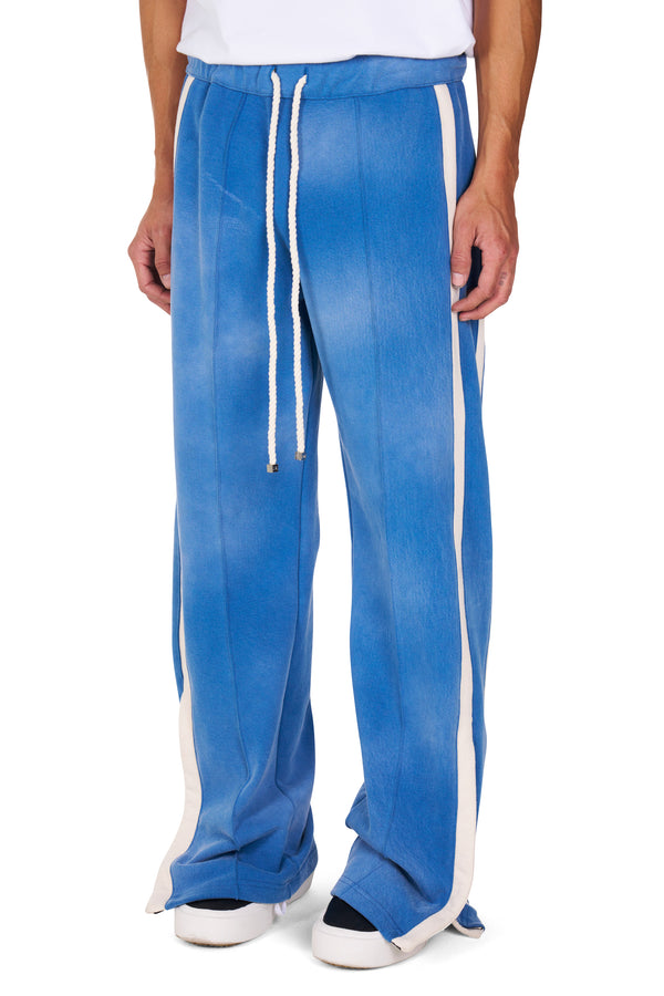 Nahmias Heavy Cotton Track Pant In Worn Blue WORN BLUE