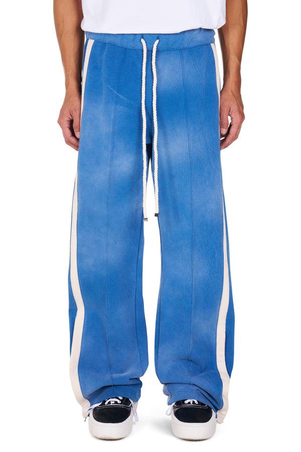 nahmias Heavy Cotton Track Pant in Worn Blue WORN BLUE