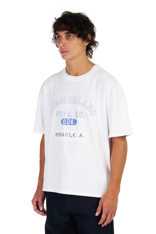 Nahmias Miracle A. Boxy T-shirt In White COTTON WHITE