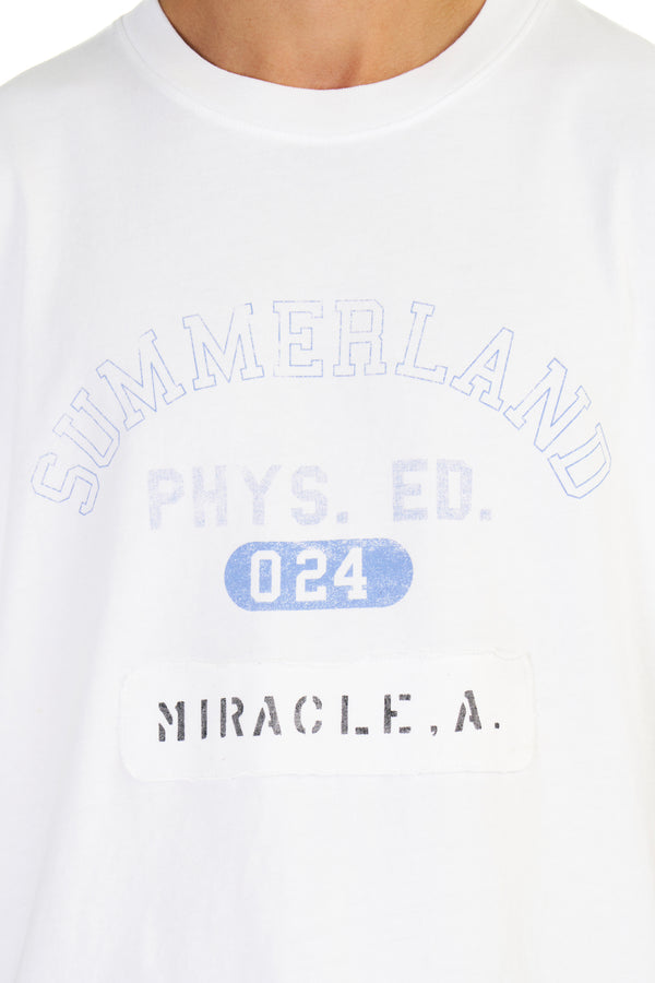 Nahmias Miracle A. Boxy T-shirt In White COTTON WHITE