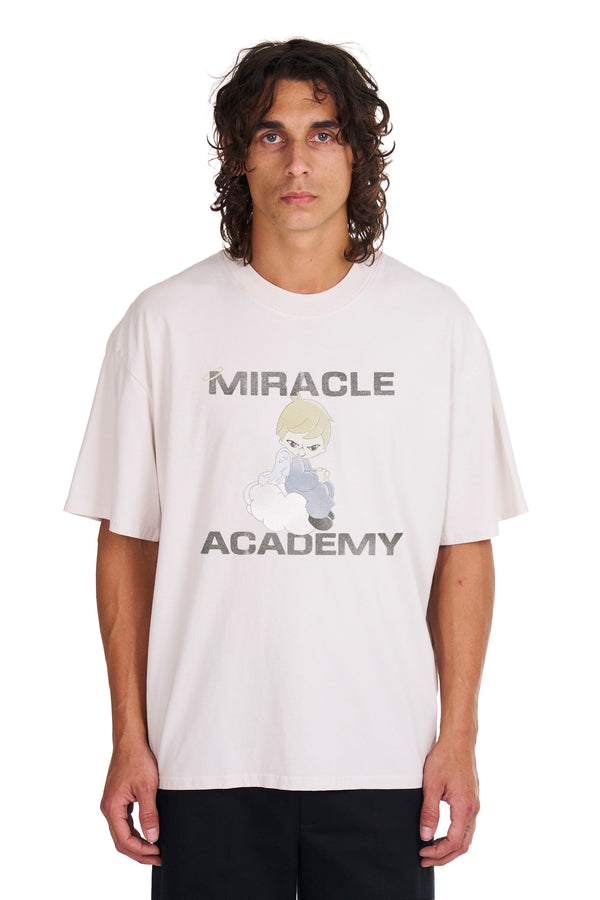 nahmias MIRACLE ACADEMY ANGEL BOXY T-SHIRT EGG WHITE