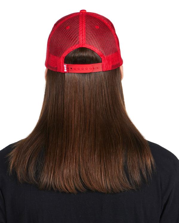 Nahmias Miracle Academy Foam Crystal Trucker Hat In Cherry CHERRY