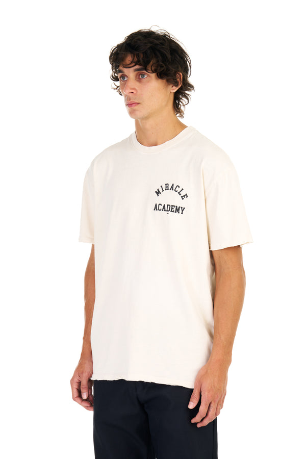 Nahmias Miracle Academy T-shirt In Cotton White COTTON WHITE