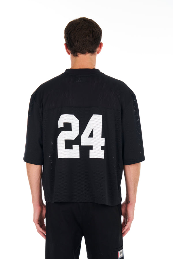 Nahmias 24 Mesh Boxy Jersey Black