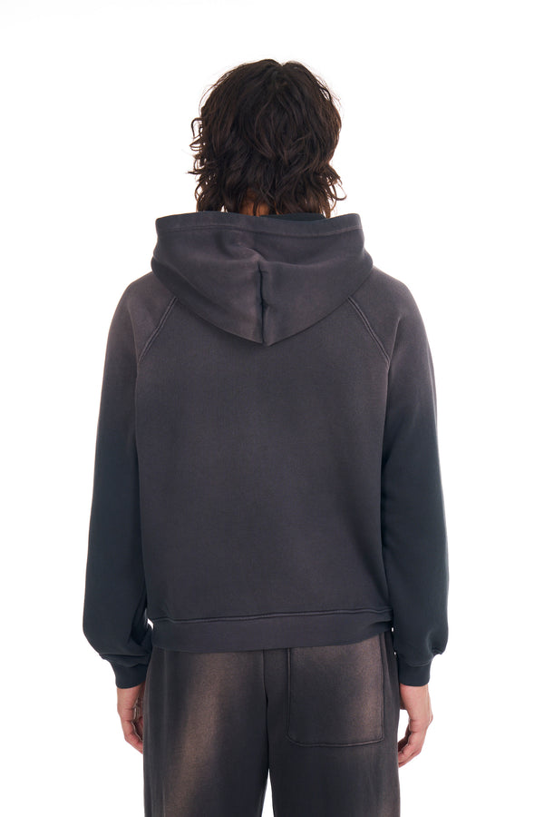 Nahmias Aged Girlfriend Zip Up Hoodie AGED BLACK