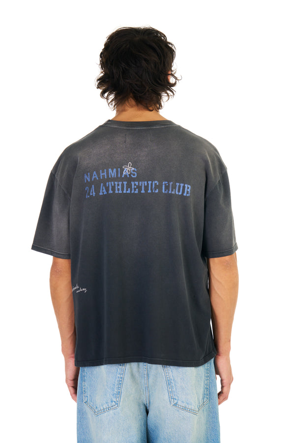 Nahmias Amore Boxy T-shirt WORN BLACK
