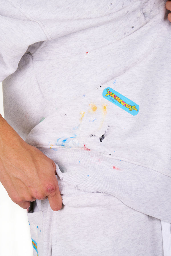 Nahmias Bandaid Crewneck HEATHER GREY