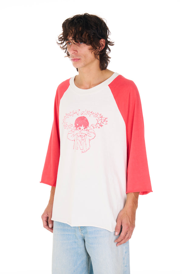 Nahmias Baseball Star Kid Shirt EGG WHITE