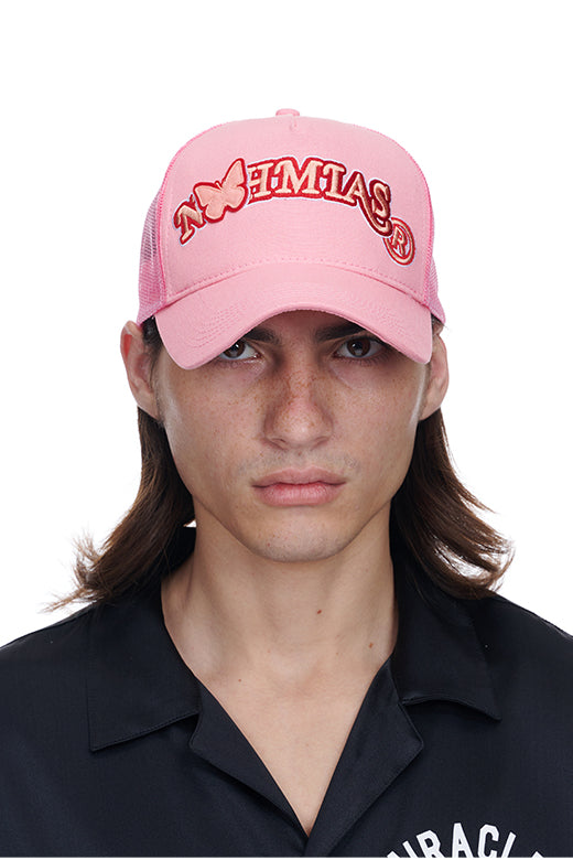 Nahmias Nahmias Butterfly Arch Trucker Hat In Pink PINK