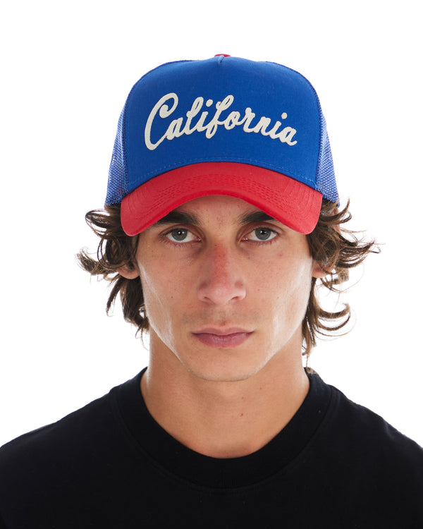 Nahmias California Trucker Hat In Ocean OCEAN