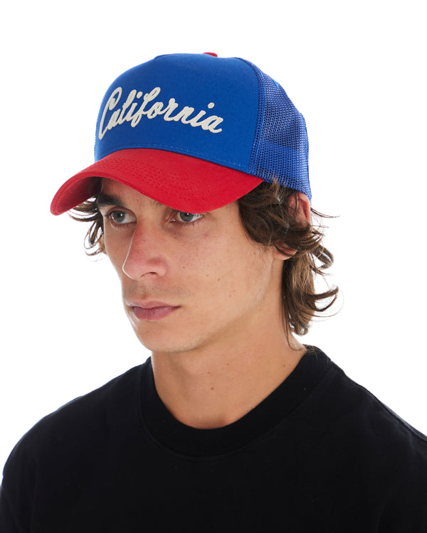 Nahmias California Trucker Hat In Ocean OCEAN