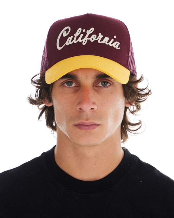 Nahmias California Trucker Hat PLUM