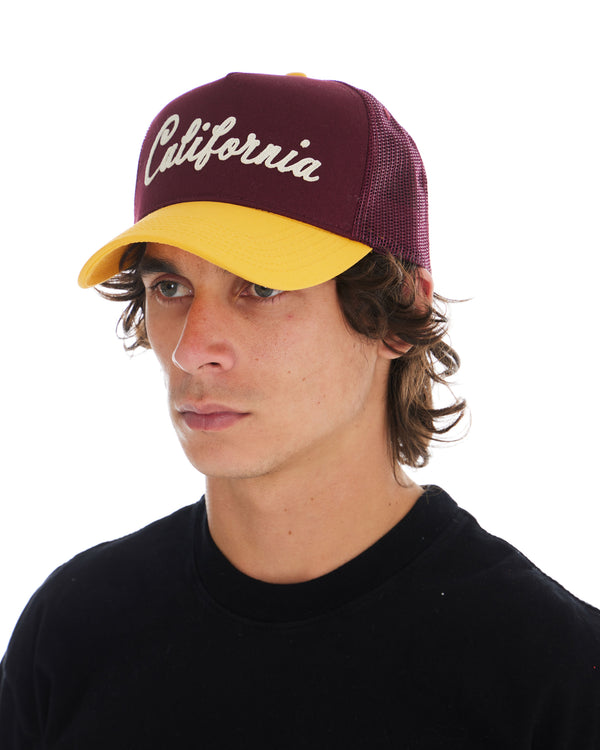 Nahmias California Trucker Hat PLUM