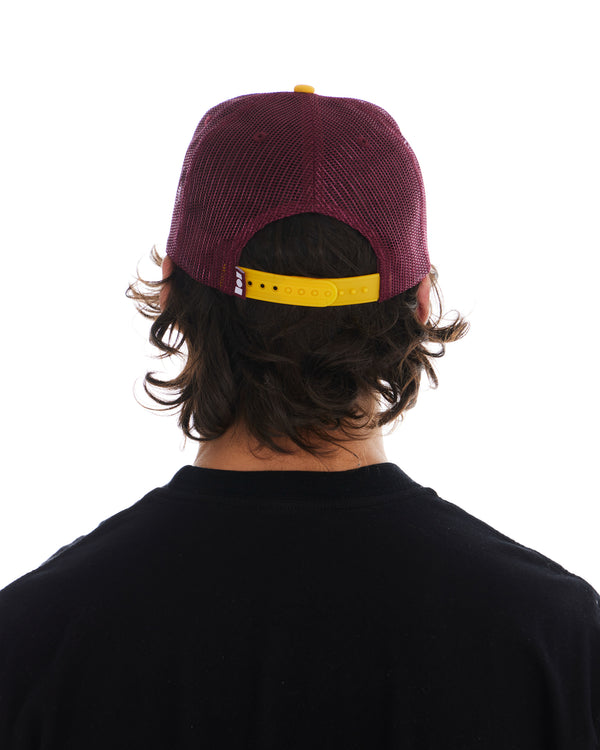 Nahmias California Trucker Hat PLUM