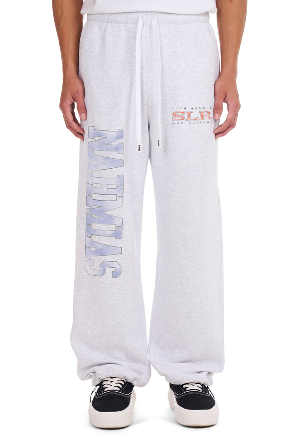 nahmias Competition Wide Sweatpants HEATHER GREY