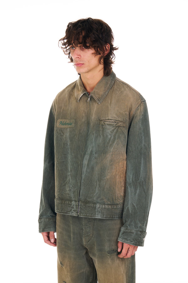 Nahmias Denim Classic Boxy Jacket FOREST WASH