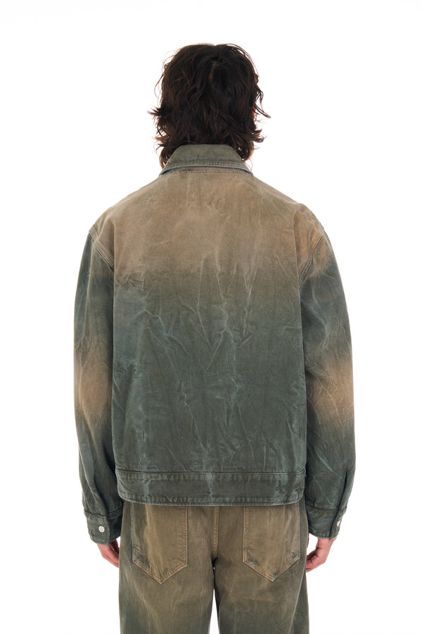 Nahmias Denim Classic Boxy Jacket FOREST WASH