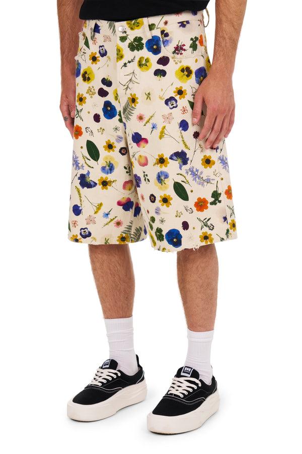 Nahmias Floral Baggy 5 Pocket Shorts