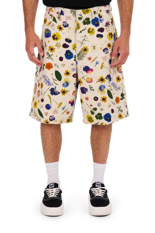 nahmias Floral Baggy 5 Pocket Shorts